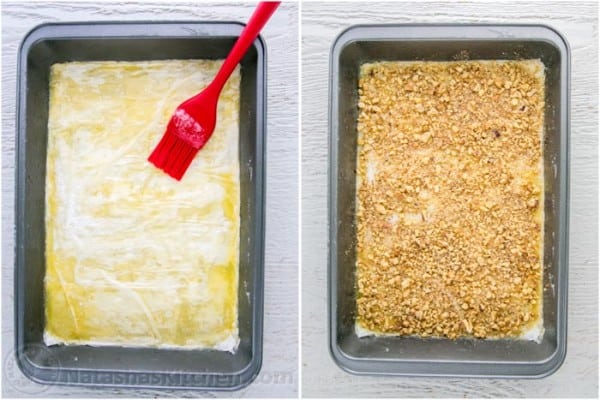 How to layer baklava recipe