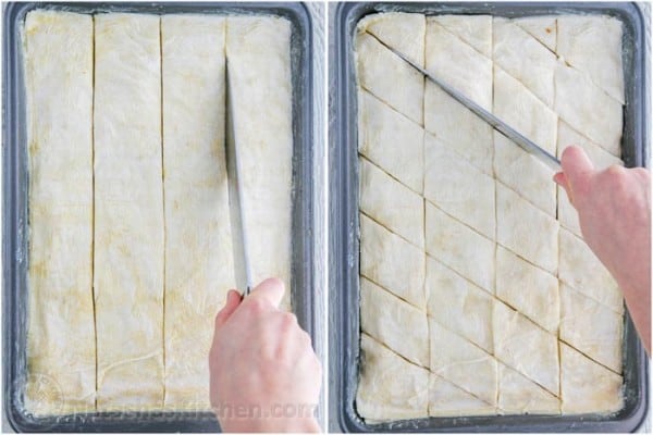 How to Cut Baklava Recipe