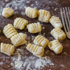 Gnocchi formed