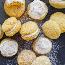 Soft Pumpkin Cookies with Cream Cheese Frosting